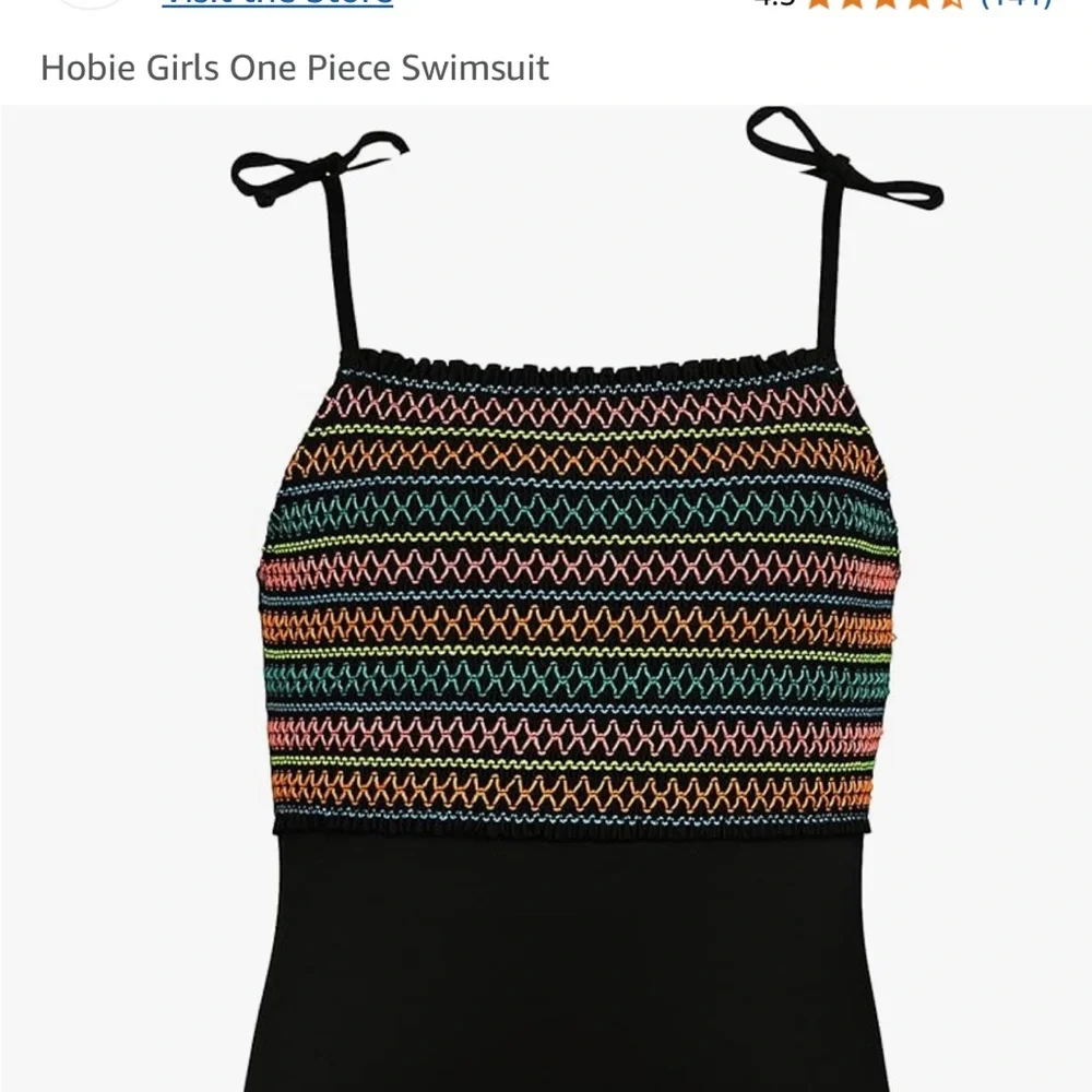 Colorful Patterned Swimsuit - Picture 3 of 4